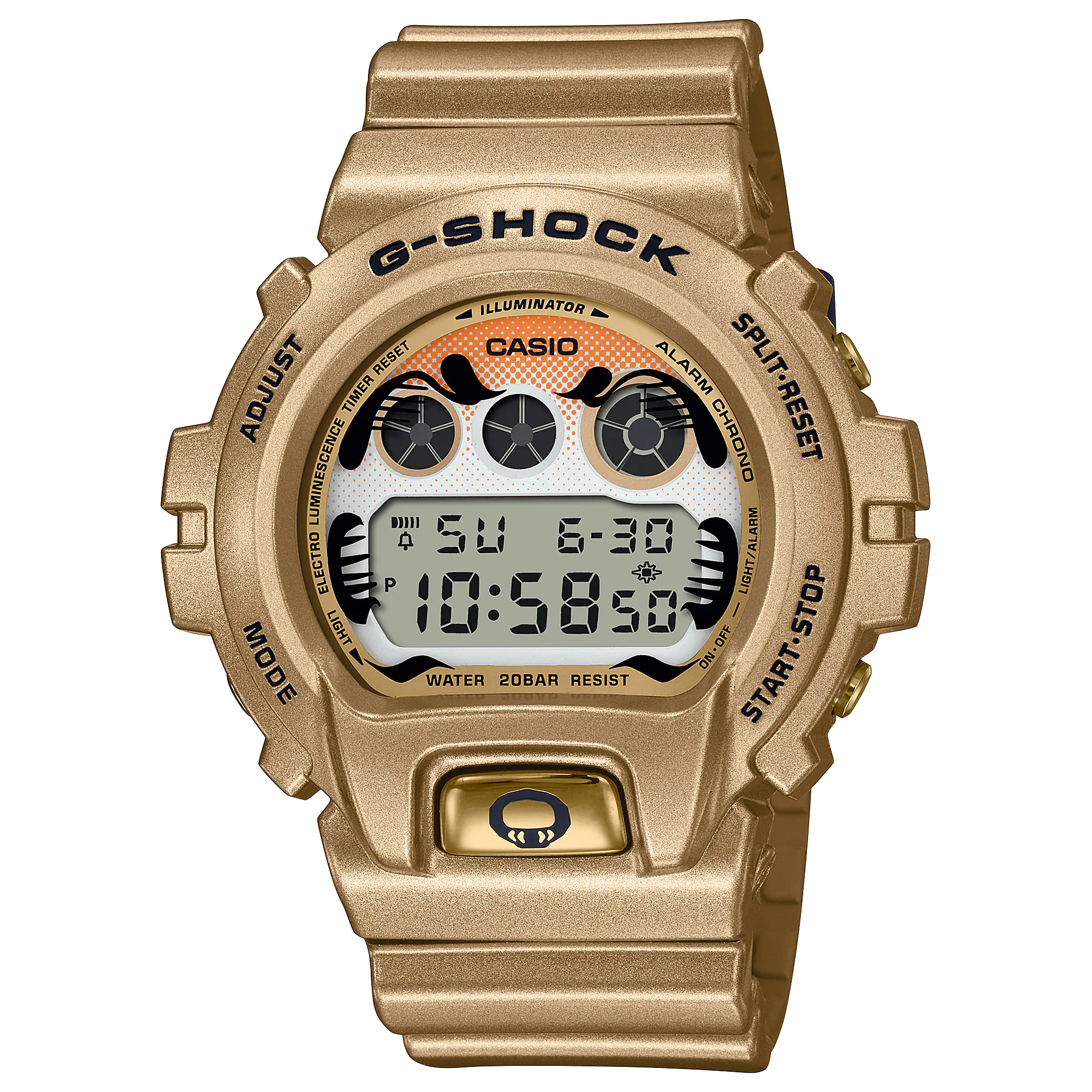 G-Shock Gold Daruma Doll Limited Edition DW6900GDA-9D