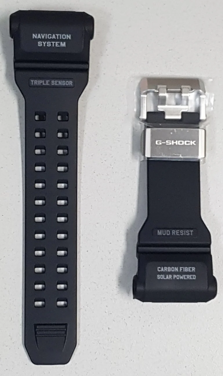 GPRB1000 G Shock Rangeman Black band only - 1 Week Order