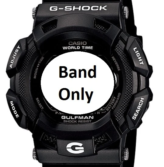 GR9110BW-1 G Shock band only - 3-6 week order